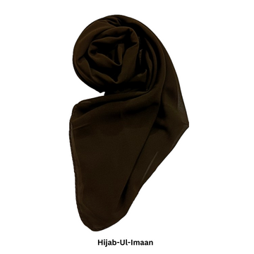 Chiffon Hijab - Coffee