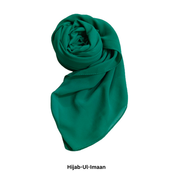 Chiffon Hijab - Emerald