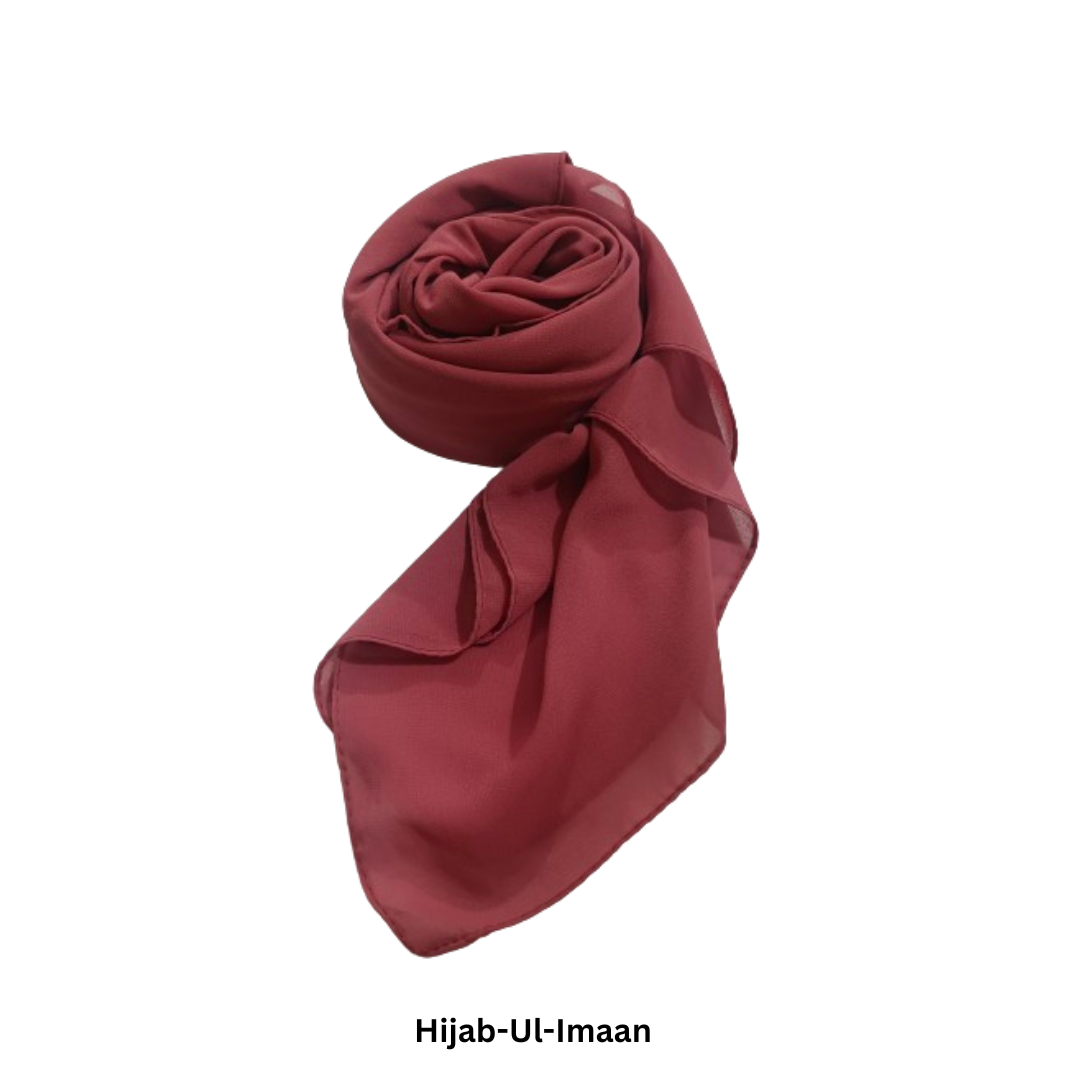 Chiffon Hijab - Turkish Pink