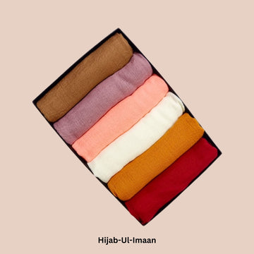 Hijab Bundle - Crimps Pack of 6