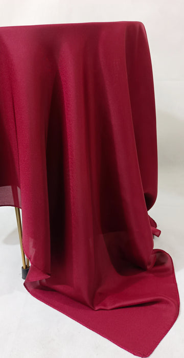 Satin Silk - Maroon