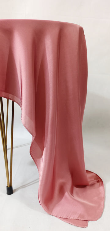 Satin Silk - Rosy Brown